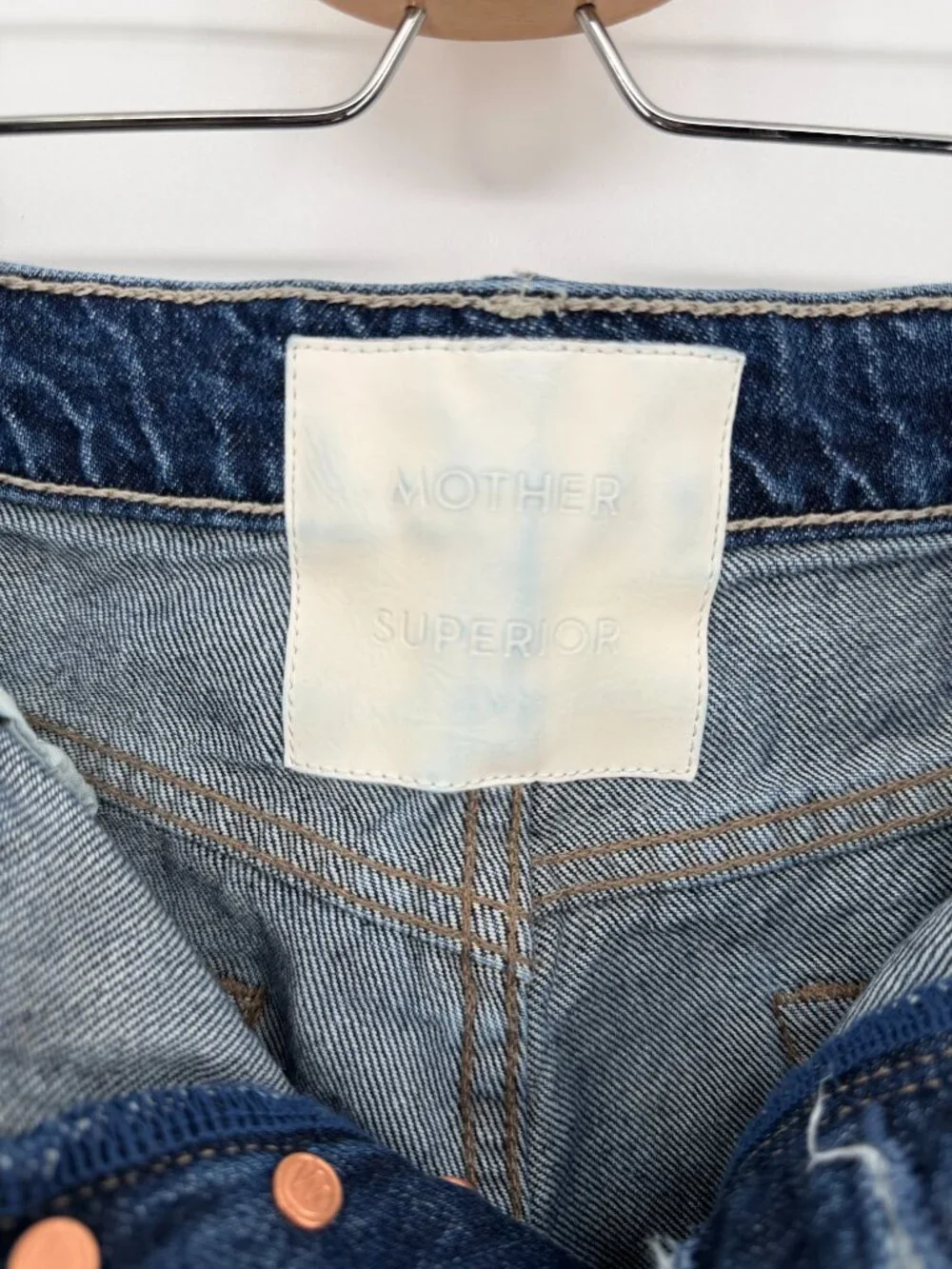 MOTHER Lil’ Spitfire Nerdy Cuff High Rise Jeans Size 29